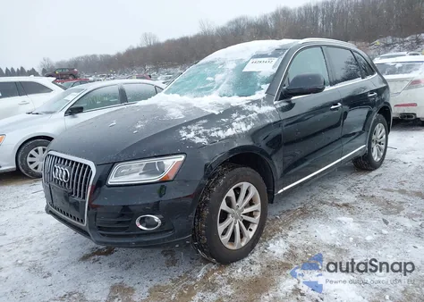 2015 Audi Q5 2.0T Premium из США, поврежденный, VIN WA1LFAFP0FA122926